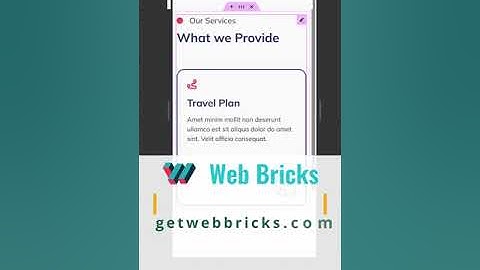 Service Section   Web Bricks Elementor Addons for WordPress #shorts