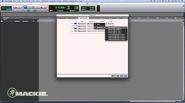 Mackie MCU Pro - ProTools Setup