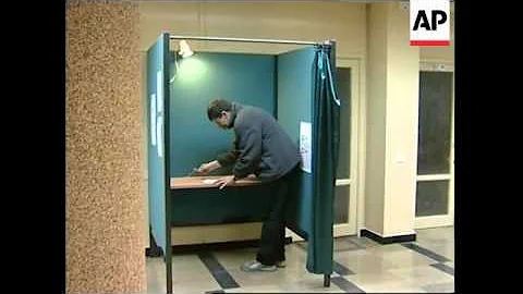 Polls opening, early voting