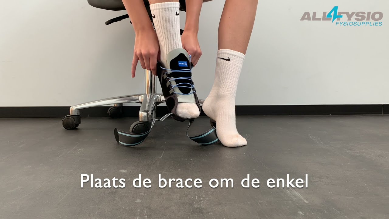 Thuasne Malleo Dynastab enkelbrace aanmeetinstructie