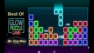 💲How To Play Glow Block Puzzle Game By Mr StarWar 🏢 screenshot 2