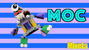 Lego Mixels #13: MOC #2 / Lego stop motion animation build