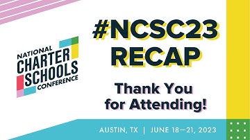 Highlights from the 2023 National Charter Schools Conference