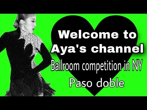 【NYで戦う日本人】社交ダンス大会 パートナーはウクライナ人 ラテン パソドブレで勝負!!!