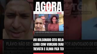 FLÁVIO BOLSONARO RESPONDE JORNALISTAS COM CLASSE