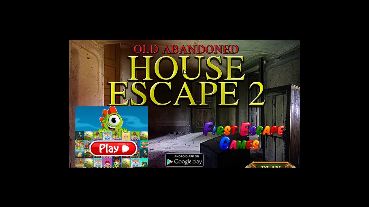 Old Abandoned House Escape 2 Walkthrough FirstEscapeGames YouTube old-abandoned-house-escape-2-walkthrough-firstescapegames-youtube