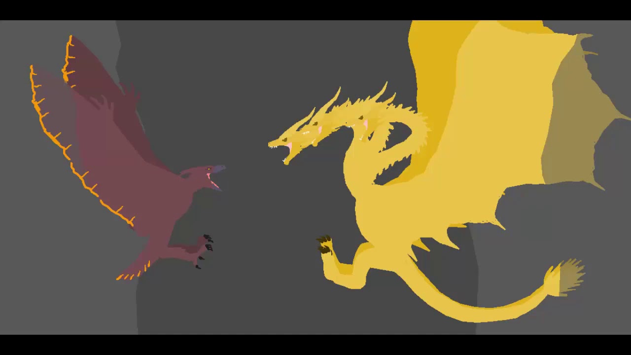 Godzilla King Of The Monsters Pivot Art 1 Youtube - king ghidorah roar alpha en roblox