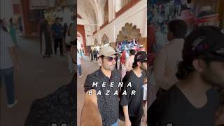 Inside Red Fort Delhi: Meena Bazaar Tour #shorts #youtubeshorts #travelshorts #indiatravel #delhi