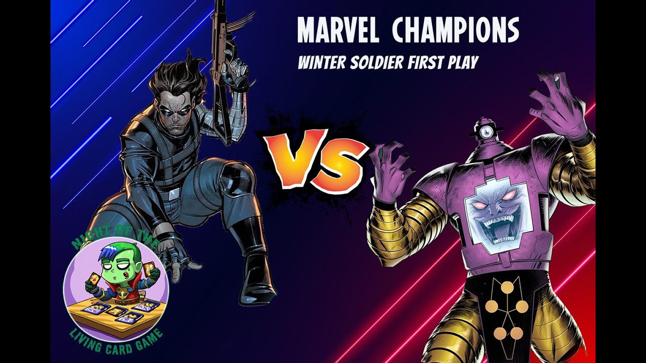 Marvel Champions | First Play | Winter Soldier Pre-Con