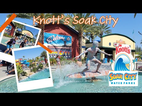 Video: Knott's Soak City, oblíbený vodní park Orange County
