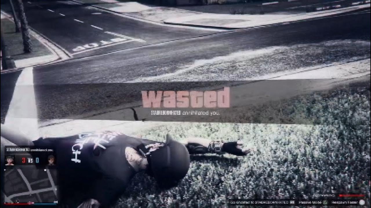 Desperate Tryhard Gets Beat In Free mode In GTA 5 Online