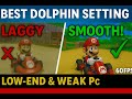 Best Dolphin Settings for Low-End &amp; Weak PCs (2025)