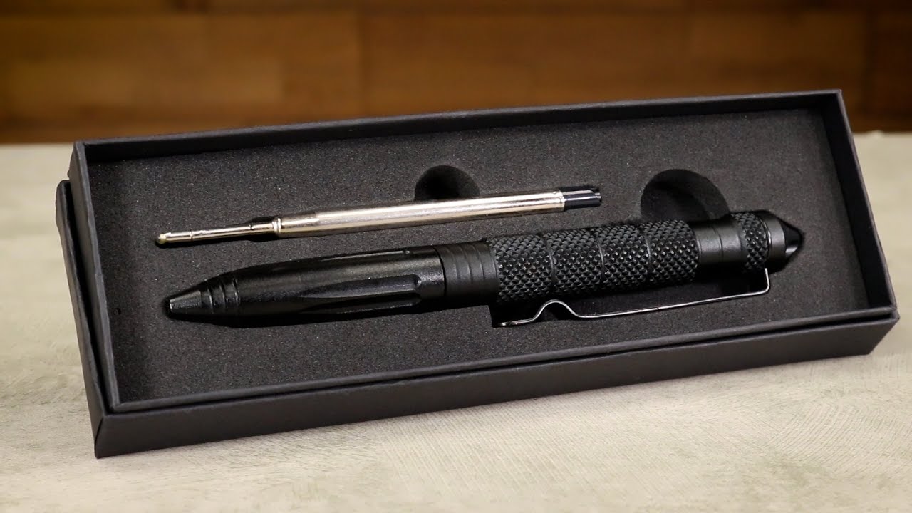 Heavy Duty Tactical Pen with Emergency Glass Breaker 