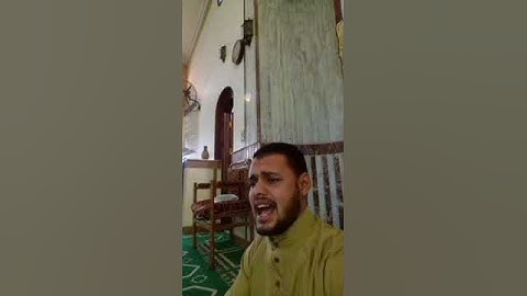 #بمقام النهاوند الساحر تصوير نغمى راااائع القارئ أحمد وائل لطف الله