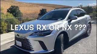 2024 LEXUS RX350H VS NX350H Hybrid SUV PROS/CONS COMPARISON