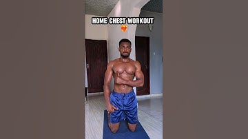 Easy home chest workouts❤️‍🔥