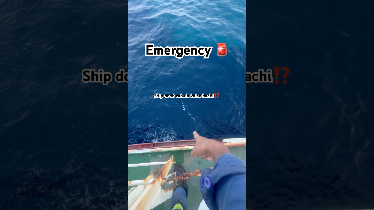 Ship Doob Raha h Kaise Bachu ⁉️ 