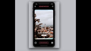 iOS App with Swipe Gestures for Honeymoon Destinations screenshot 4