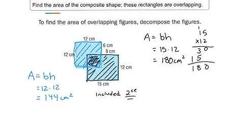 Area of Overlapping Shapes