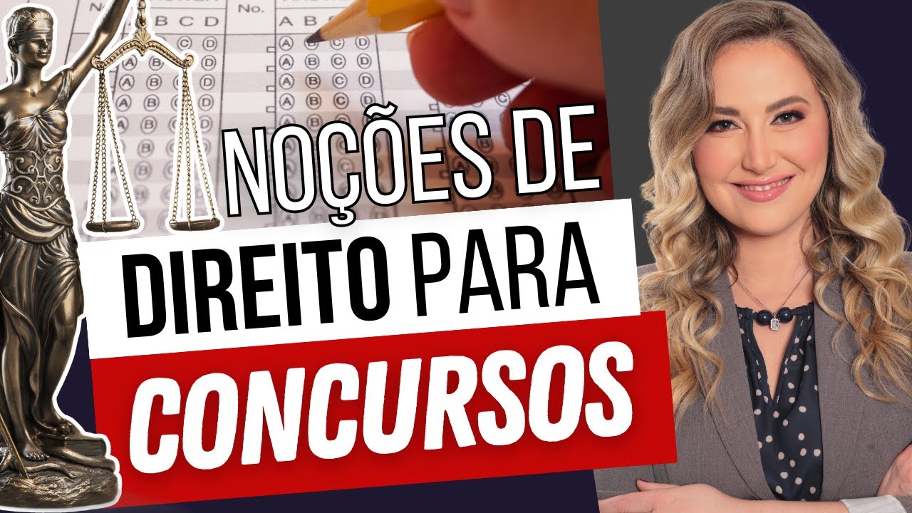 DIREITO para CONCURSOS PÚBLICOS - Noções dos PRINCIPAIS ASSUNTOS das provas (SUPER RESUMO)