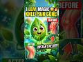 💥Knee Pain? Try This Leaf Trick Once!🌿ఈ ఒక్క ఆకు నొప్పి అంతా మాయం!😱#shorts #kneepain #health #telugu