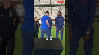 JACK GREALISH, TAMMY ABRAHAM AND DECLAN RICE  ON WATER CUP CHALLENGE
