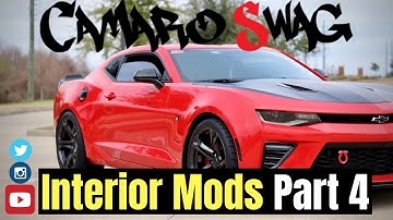 CAMAROSWAG INTERIOR MODS - Part 4