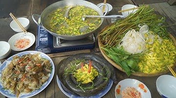 Ly Rượu Đầu Xuân, Cá Chạch Lấu nấu Lẩu Trái Bần | Nét Quê #480