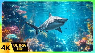 Soothing Piano Melodies: Relax and Explore the Underwater World | 4K Ocean