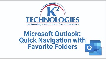 Microsoft Outlook Tip: Quick Navigation With Favorite Folders