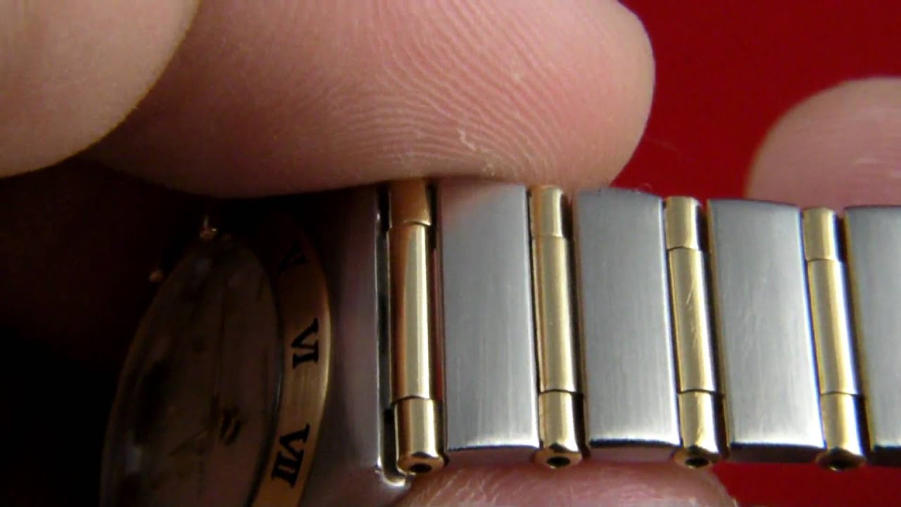 omega constellation bracelet repair