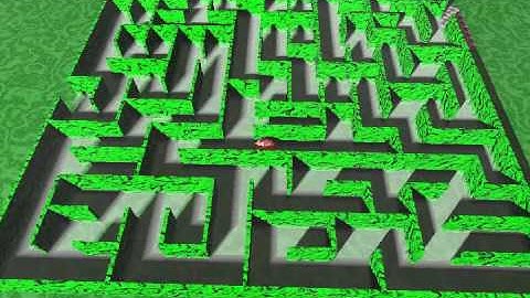 POV-Ray: Maze Runner