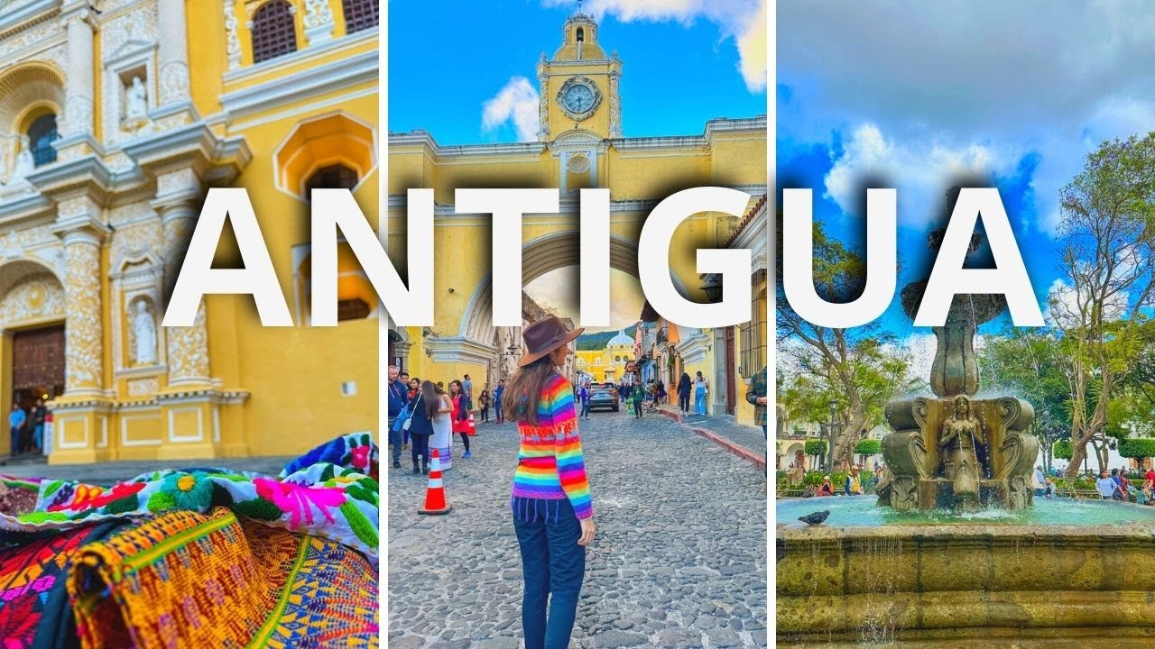 ANTIGUA GUATEMALA | Día 1 | Dónde cambiar tu dinero a Quetzales | Dónde  comer rico y barato ?? | 4K - YouTube