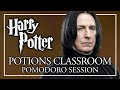 POTIONS CLASSROOM AMBIENCE - Snape Pomodoro Session - Harry Potter ASMR