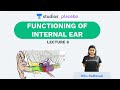 L6: Functioning of Internal Ear | Human Neural System (Pre-medical-NEET/AIIMS) | Ritu Rattewal