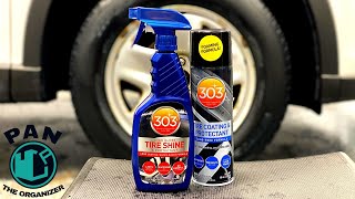 NEW 303 TIRE DRESSINGS !!  SATIN & GLOSSY TIRE PROTECTANTS