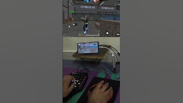 How to play free fire with keyboard mouse in mobile | ⌨️ 🖱📱 #agpfgaming #wirelesskeyboard #freefire