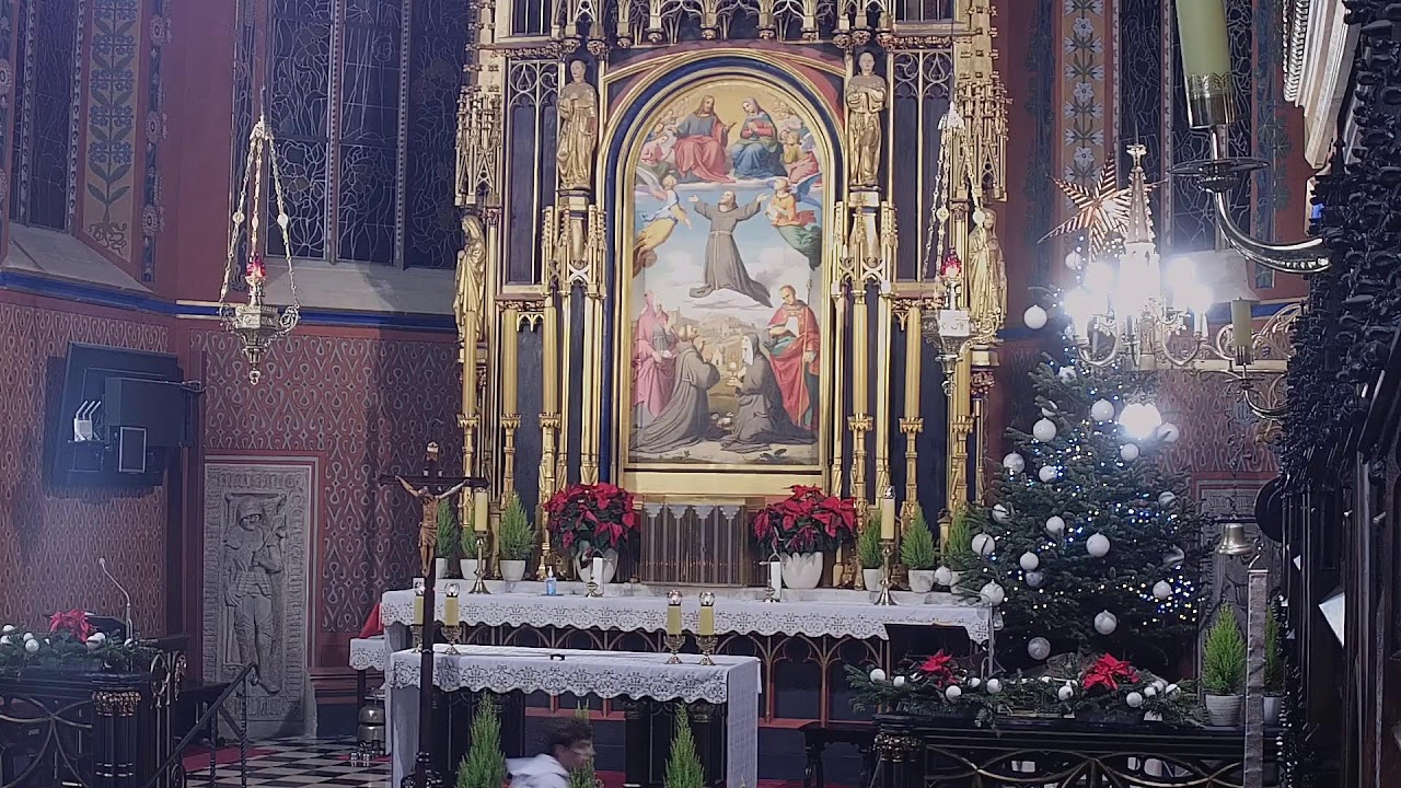 Bazylika św. Franciszka z Asyżu w Krakowie – transmisja na żywo