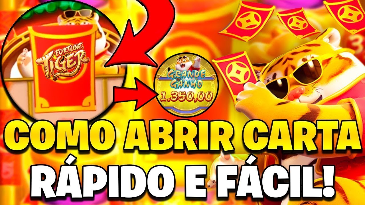 FORTUNE TIGER GANHAR DINHEIRO ESTRATEGIA PRA ABRIR A CARTA DO JOGO DO TIGRE