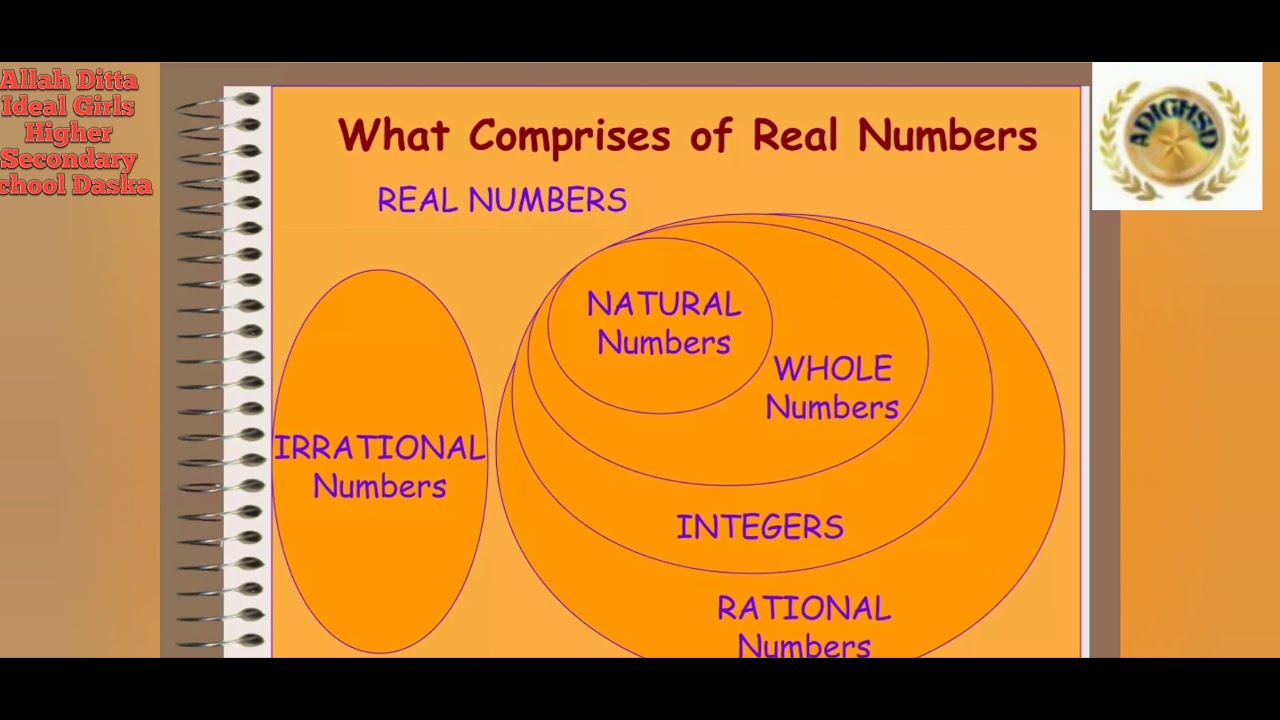 GRADE9 MATH | REAL NUMBERS | INTEGERS | NATURAL | RATIONAL AND ...