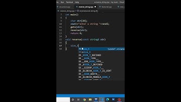 C++ program to reverse a string using recursion 👾#shorts.
