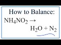 Balancing Chemical Equations Concepts