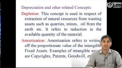 IGNOU Live Session on Depreciation Part I for B.Com Students