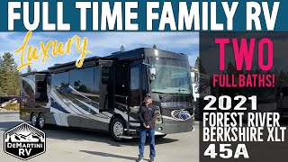 2021 Berkshire XLT 45A by Forest River | Luxury Bunkhouse RV for Full Timers by DeMartini RV Sales 39,331 views 3 years ago 4 minutes, 40 seconds