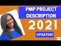 How to write PMP project description 2021
