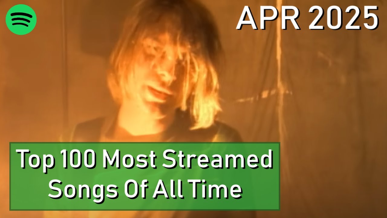 Top 100 Most Streamed Songs Of All Time [April 2025] - YouTube