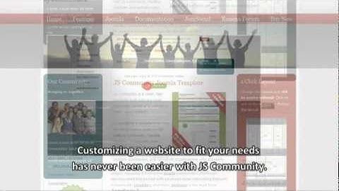 JSCommunity - JomSocialTemplates.com Video Review