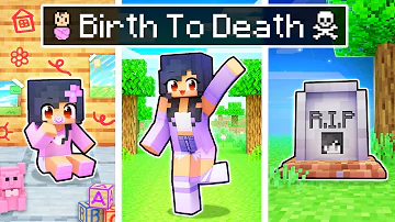 Aphmau's BIRTH to DEATH In Minecraft!