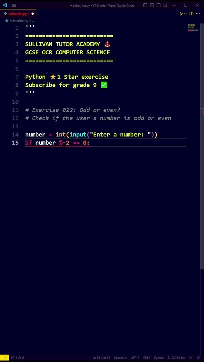 % WHAT IS MODULO? - Python GCSE (Beginner) - YouTube