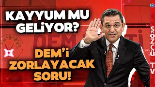 DEM'li Belediyelere Kayyum Kapıda! Fatih Portakal Gündemi Kasıp Kavuran İddiayı Anlattı